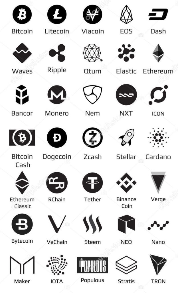 liste cryptomonnaies