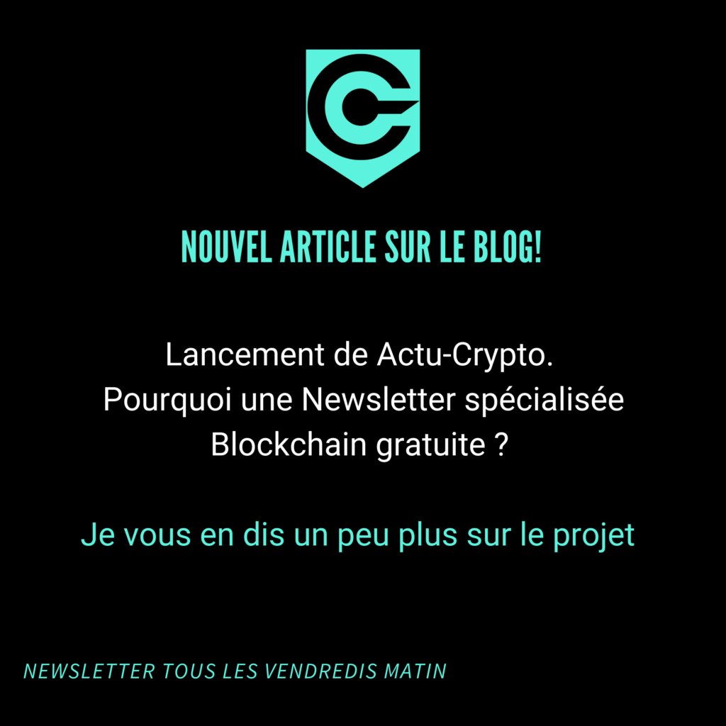 newsletter blockchain france